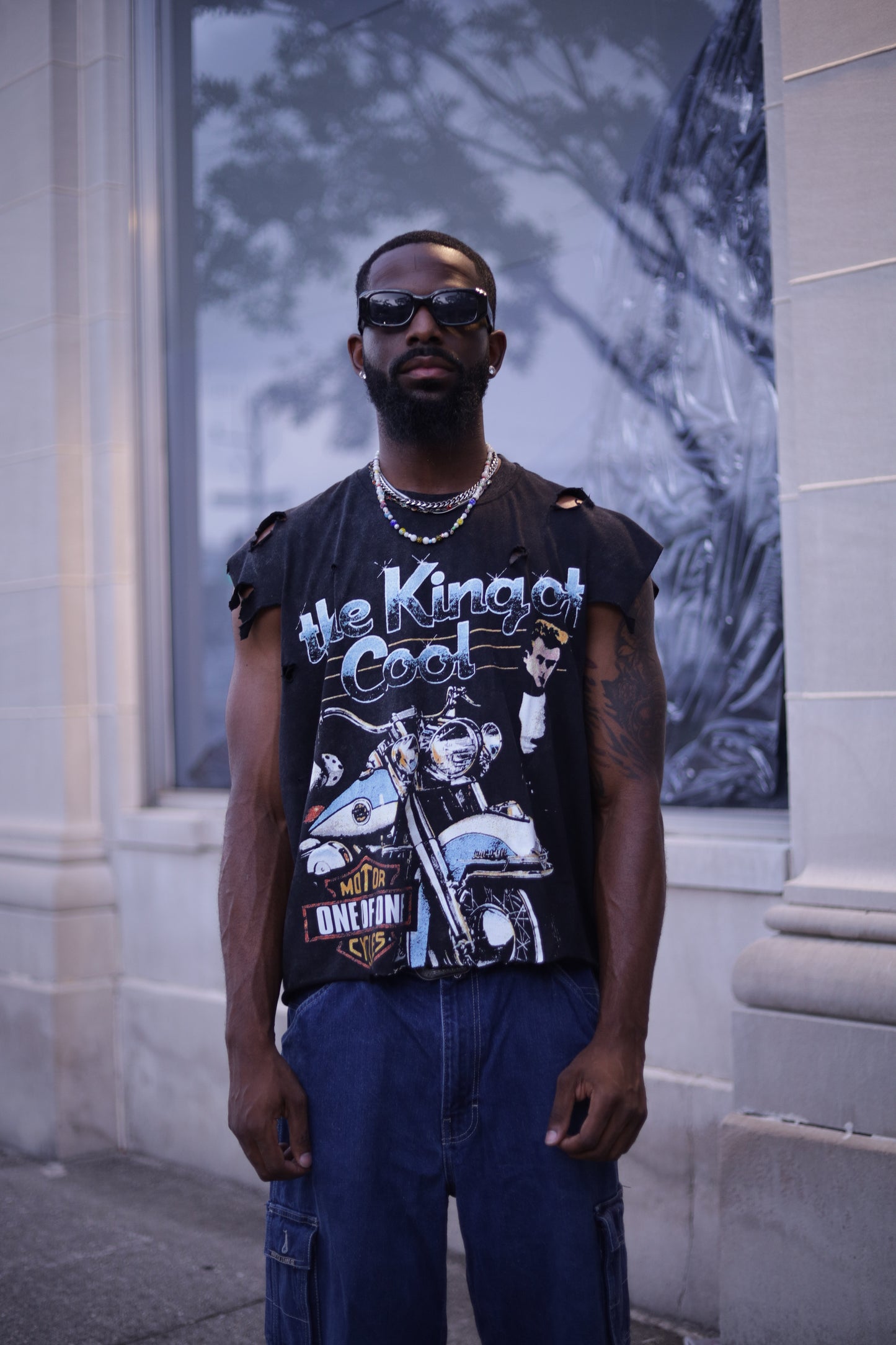 (DICE) VINTAGE BIKE TEE