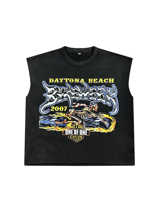 (DAYTONA) VINTAGE BIKE TEE