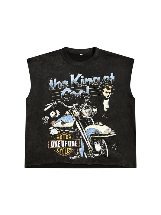 (DICE) VINTAGE BIKE TEE