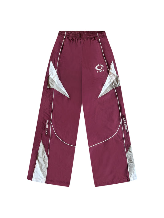 SPORTS TRACK PANTS (MAROON)