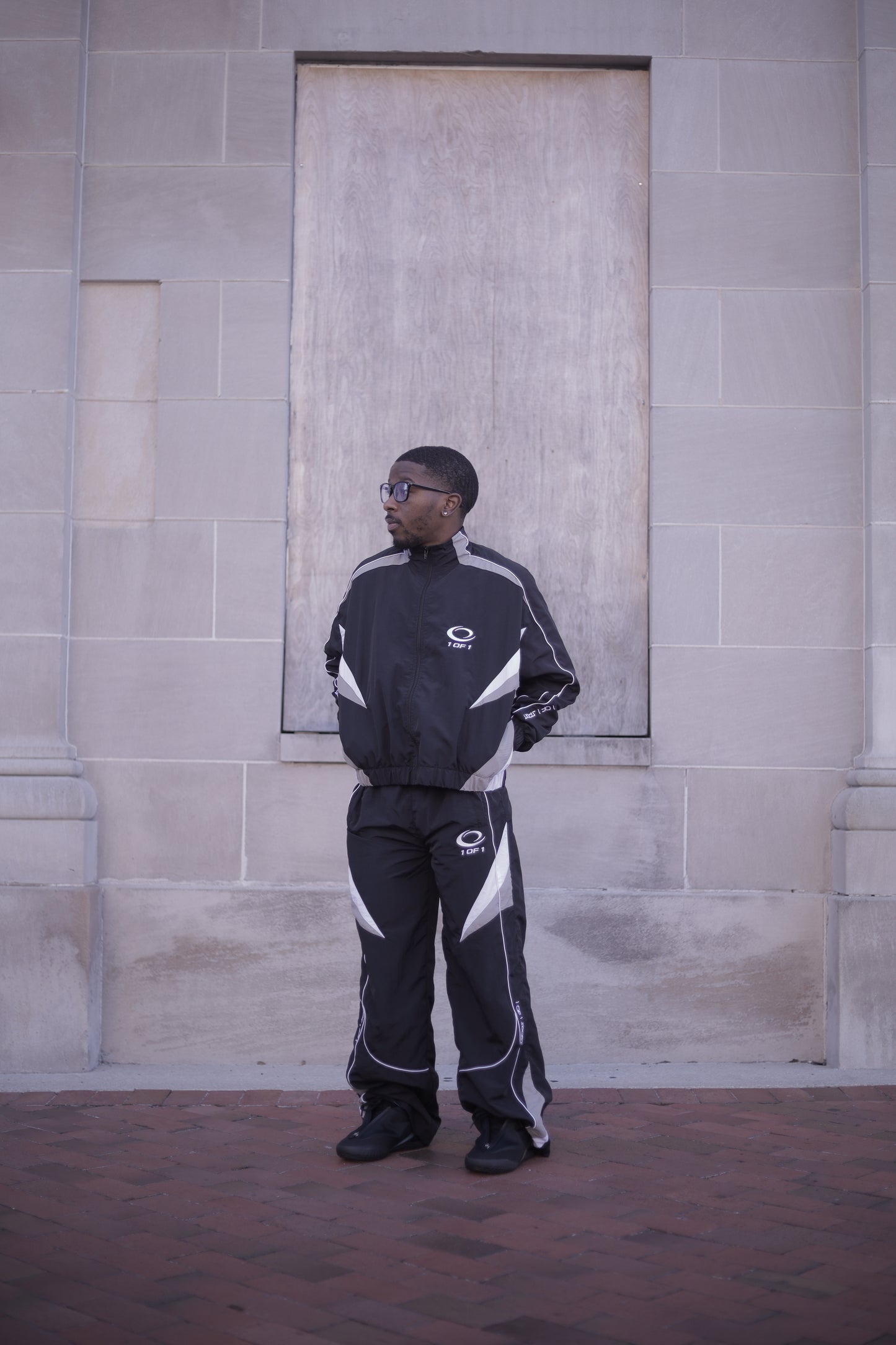 SPORTS TRACK PANTS (BLACK)