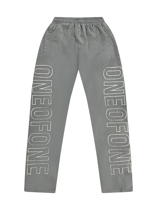 GREY NYLON PANTS